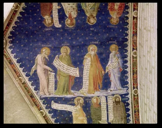 Profeterna Hesekiel, Jeremia, Jesaja och Moses, från La Salle de la Grande Audience (publikens kammare) ca 1353